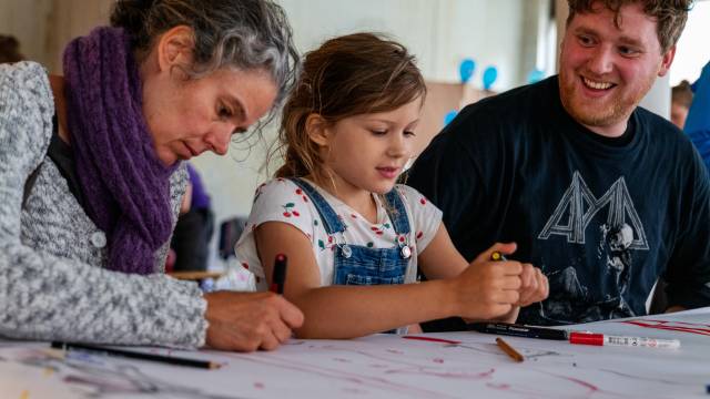 Teken mee aan de langste tekening